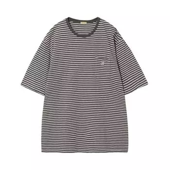 Футболка Undercover Striped T-Shirt 'Grey/Beige', серый