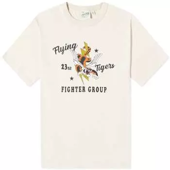 Футболка Uniform Bridge Flying Tiger, слоновая кость