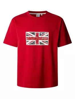 Футболка Union Pepe Jeans, красный