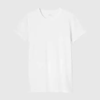 Футболка Uniqlo AIRism Dry-Ex Mesh, белый