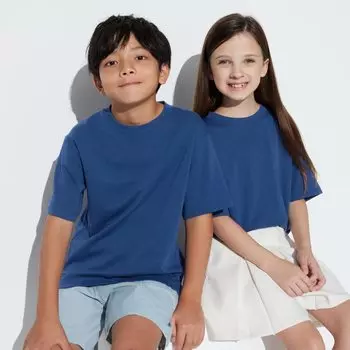 Детская футболка Uniqlo, синий