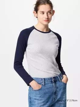 Футболка Uniqlo, цвет 69 синий