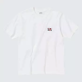 Футболка Uniqlo Disney Beyond Time UT Graphic, белый
