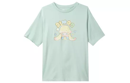 Футболка Uniqlo х Bubble Mart Co-brand, зеленый