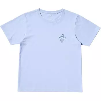Футболка Uniqlo х Yu Nagaba Collaboration, светло-голубой