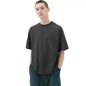 Футболка Uniqlo Knitted, темно-серый
