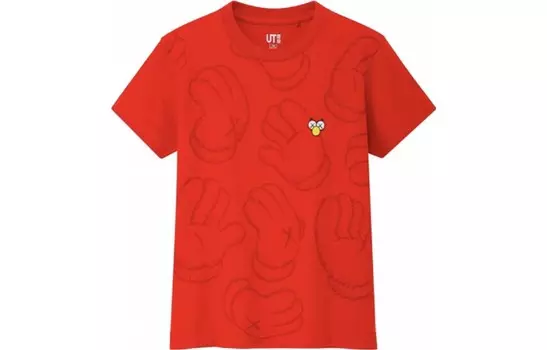 Футболка Uniqlo, красный