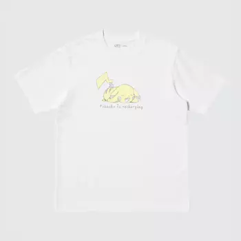 Футболка Uniqlo Pokemon белый