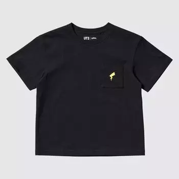 Футболка UNIQLO Pokemon: New Adventure UT, черный