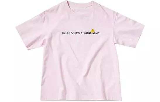 Футболка Uniqlo Pokemon Pokmon Co-Branded Series, розовый