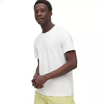 Футболка Uniqlo Supima Cotton Crew Neck Short Sleeved, белый