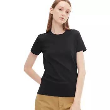 Футболка Uniqlo U Crew Neck, чёрный
