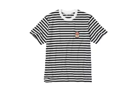 Футболка унисекс 09 черная Uniqlo, черный