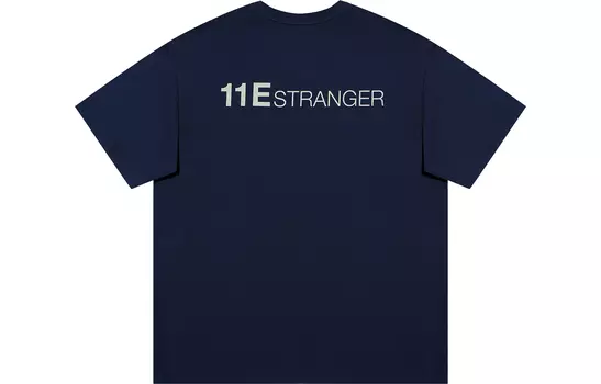 Футболка унисекс 11ESTRANGER, серо-зеленый