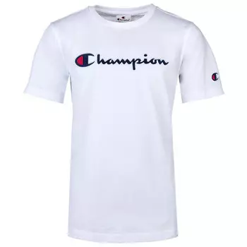 Футболка унисекс, 1 шт. Удобная посадка CHAMPION, цвет weiss