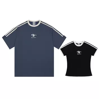 Футболка унисекс, 2 шт. в упаковке Heartboon, White (Loose Fit) 2 Pcs