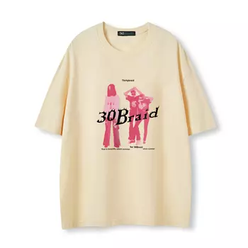 Футболка унисекс 30Braid, Белый