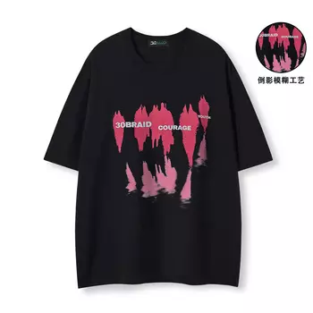 Футболка унисекс 30Braid, Белый черный