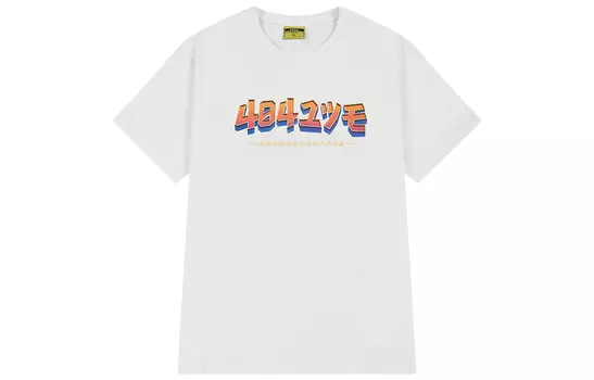 Футболка унисекс 404MOB GANG, Апельсин