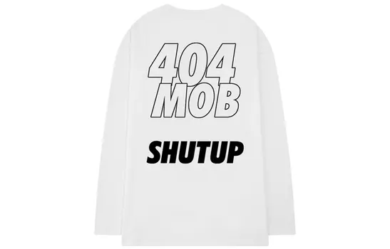 Футболка унисекс 404MOB GANG, Белый