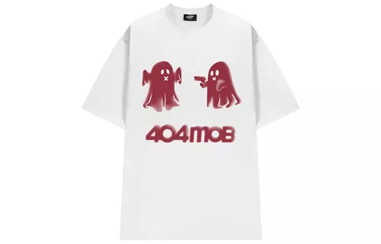 Футболка унисекс 404MOB GANG, Белый