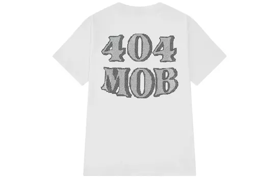 Футболка унисекс 404MOB GANG, Белый