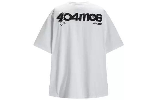 Футболка унисекс 404MOB GANG, Белый