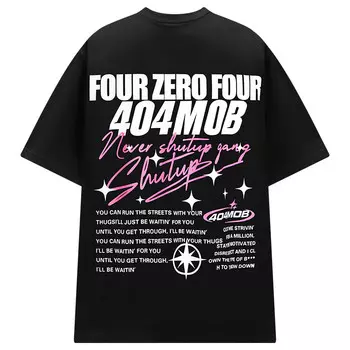 Футболка унисекс 404Mob Gang, черный