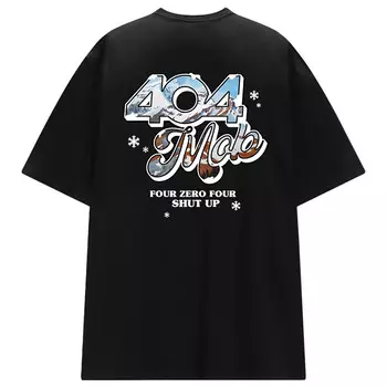 Футболка унисекс 404Mob Gang, коричневый