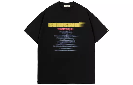 Футболка унисекс 88rising, Черный