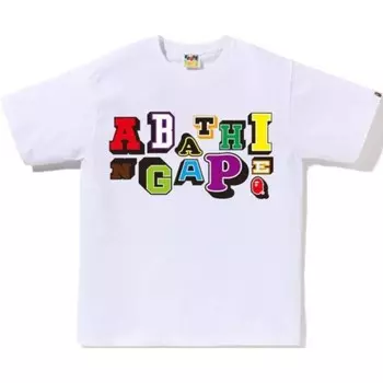 Футболка унисекс A Bathing Ape, белый