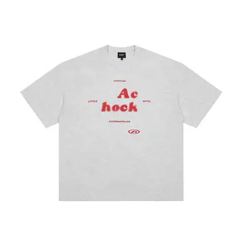 Футболка унисекс A Chock, серый