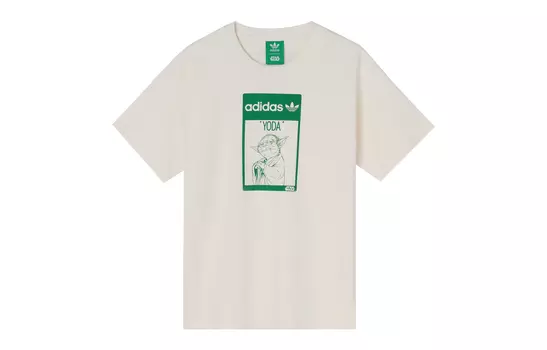 Футболка унисекс Adidas Originals, цвет Beige