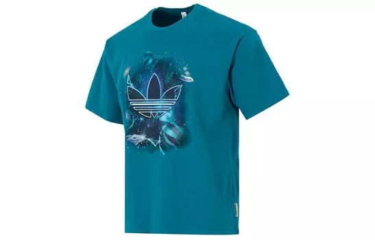 Футболка унисекс adidas originals, Натуральный зеленый