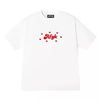 Футболка унисекс Afgk, Белый
