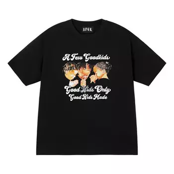 Футболка унисекс Afgk, белый