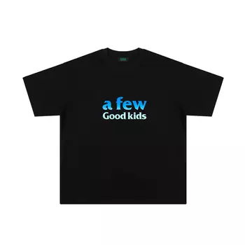 Футболка унисекс Afgk, Белый/Красный