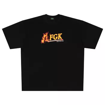 Футболка унисекс Afgk, черный