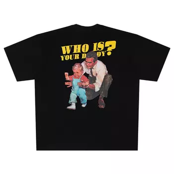 Футболка унисекс Afgk, Черный