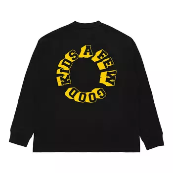 Футболка унисекс Afgk, Черный Красный