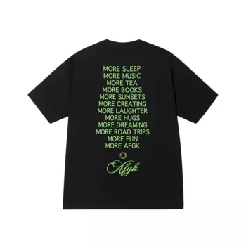 Футболка унисекс Afgk, Зеленый