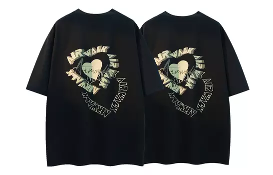 Футболка унисекс Airwalk, 2 Pack (Black+Black)