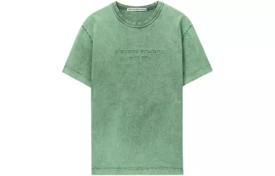 Футболка унисекс Alexander Wang, зеленый