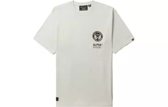 Футболка унисекс Alpha Industries, GY2/средне-серый