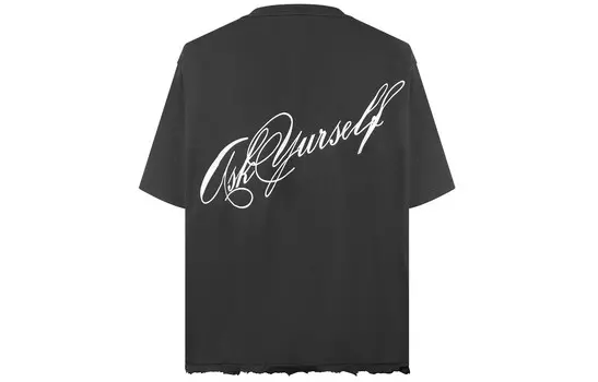 Футболка унисекс Askyurself, черный