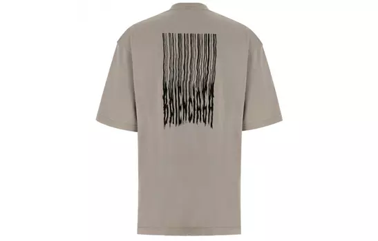Футболка Balenciaga Wide, бежевый