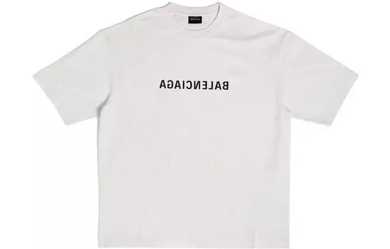 Футболка Mirror Balenciaga, белый