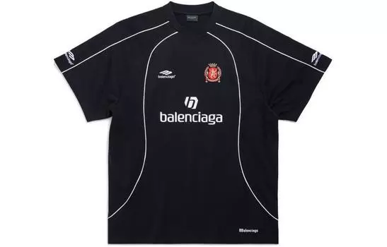 Футболка Balenciaga Paris 10, черный