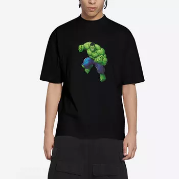 Футболка Balenciaga Hulk 2021, черный