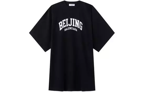 Футболка Balenciaga City Collection, черный